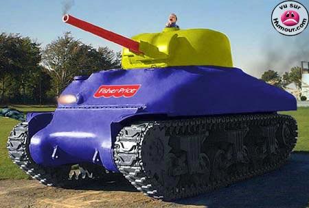 Fisher Price's Tank